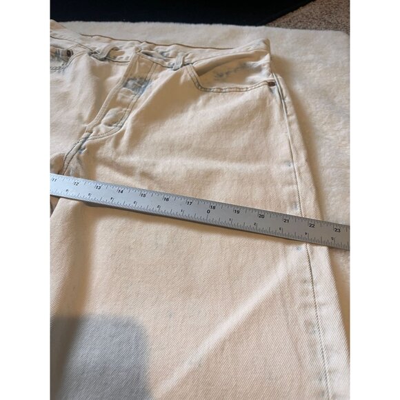 Levis Womens Red Tag Light Faded Blue Jeans 501 W3 L29 - Picture 10 of 13